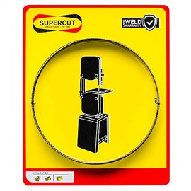 SUPERCUT 70 1/2-inch x 1/8-inch x .025 x 14 TPI Carbon Tool Steel BANDSAW Blade for Cutting Wood, Plastics, or Non Ferrous Metals