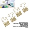 100Pcs Binder Clips Cute Animal Shaped Handle Sturdy Metal Multi