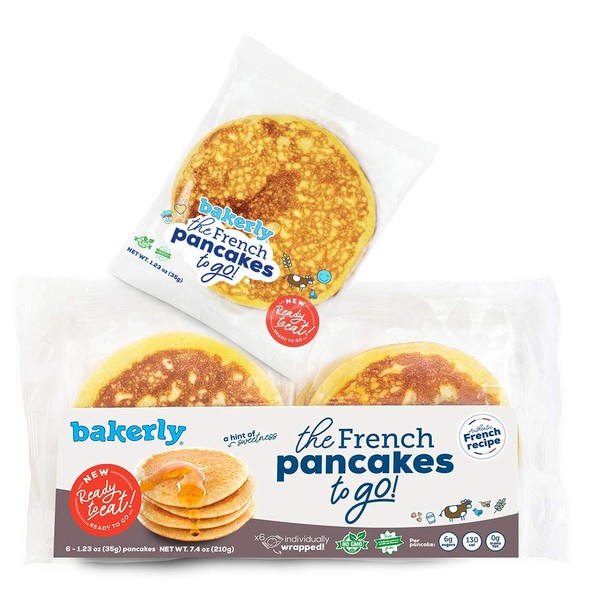 bakerly Non GMO French Pancakes To Go! (2-Pack)
