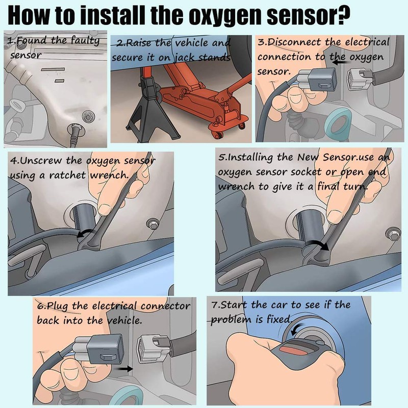 JESBEN 22641-AA191 Sensor de oxígeno de relación aire-combustible Sensor AFR