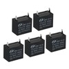 PATIKIL CBB61 Ceiling Fan Capacitor, 5Pcs 5uF 450V AC 50/60HZ