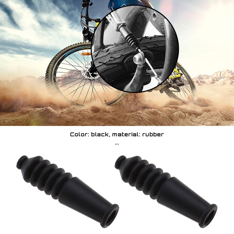 SING F LTD 10pcs Mountain Bike V Brake Cable Rubber