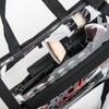 SHANY Clear Travel Makeup Bag - Cosmetics Organizer - SHANY