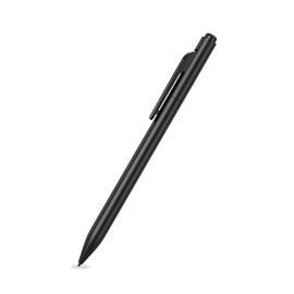 EMR Stylus with Soft Eraser, 4096 Pressure Levels Tilt Support Palm Rejection Digital Pen for Writing Drawing Erasing On EMR Display with 2pcs 1.3mm Replacement Tips