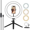 KIQ Premium 12" (RGB) Ring Light with Stand and Phone