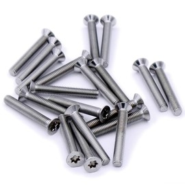 M1.6 (1.6mm x 10mm) TX Socket Countersunk Machine Screw (Bolt) - Stainless Steel (A2) (Pack of 20)