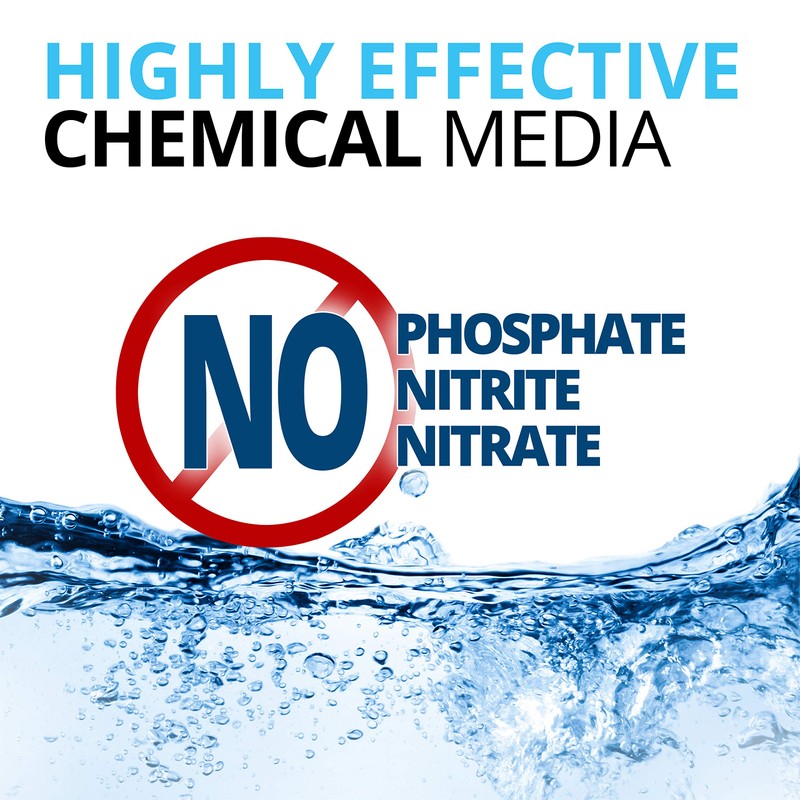 Fluval ClearX Filter Media Insert, Replacement Aquarium Filter Media, 4-Pack,