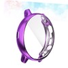 BIUDECO Electroplated Protective Cover for Watch Active Purple Scratch-Resistant TPU