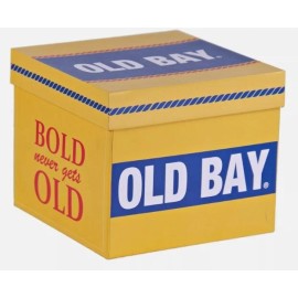 Golden Rabbit Enamelware 16 oz Latte Mug & Gift Box Old Bay Seasoning brand