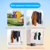Portable Travel Garment Rack, Stainless Steel Foldable Mini Drying Clothes
