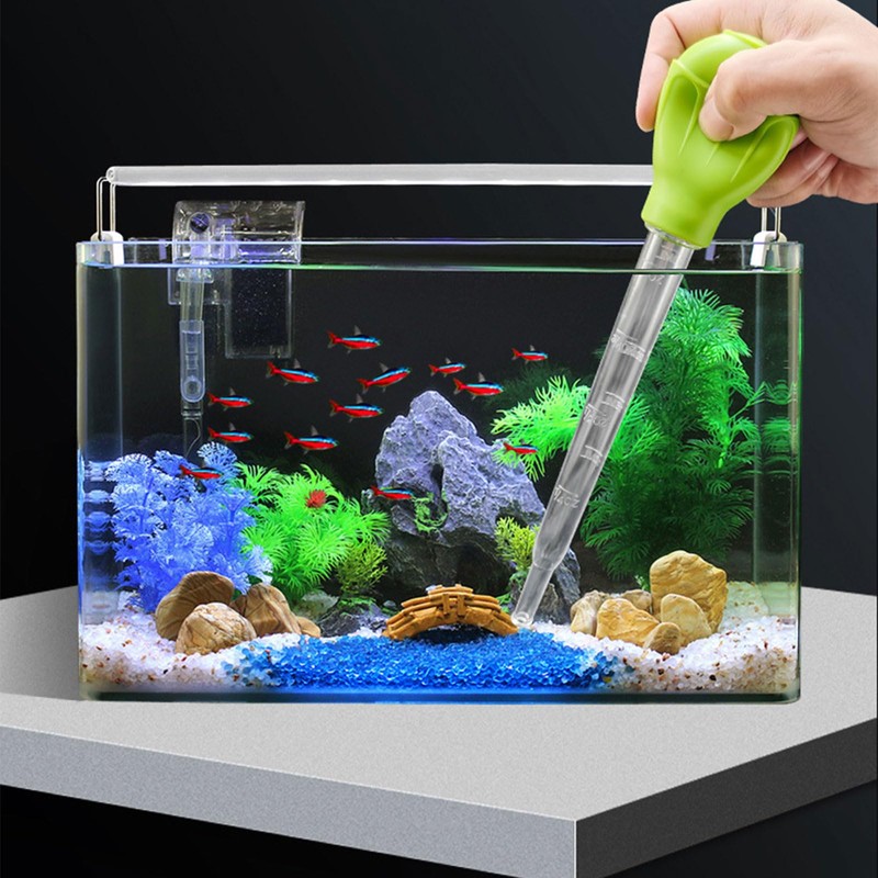 Corals Feeder Long Marine Fish Feeding Tool Aquarium Dropper Long