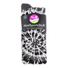 MadSportsStuff Crazy Tie Dye Socks Over the Calf (Graphite/Black/White, Large)