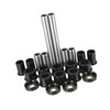 A ABSOPRO Front Upper and Lower Control Arm Bushings Kit