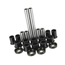 A ABSOPRO Front Upper and Lower Control Arm Bushings Kit Suspension for Honda 500 Foreman Rubicon TRX500 FA TRX500 FGA TRX500 FPA 4x4 2001-2017 Item Replacement