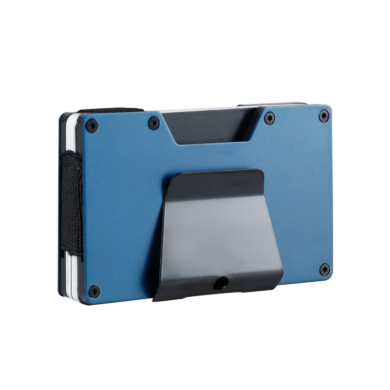 Exact Fit Men's Wallet, Blue, One Size