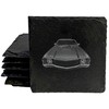 70s Style, Modern Function: 1972 Chevelle Coasters for Car Fans