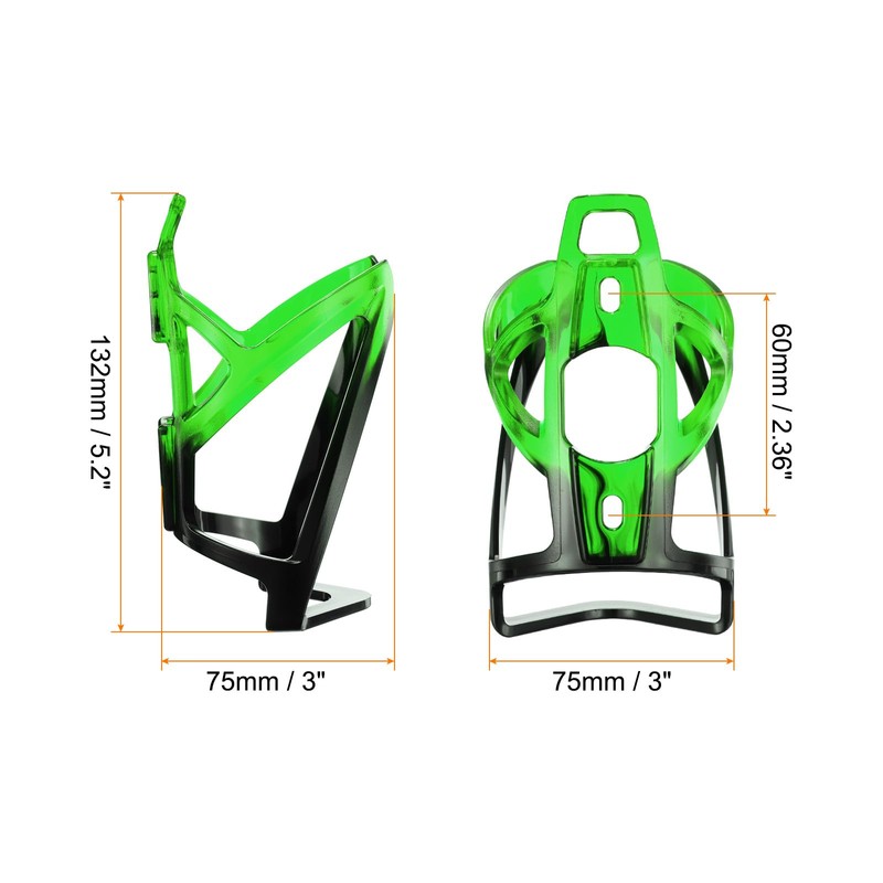 sourcing map Bike Water Bottle Holder 5.2" PC Universal Bicycle