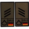 Café Viereck ® Hauptgefreiter Bundeswehr Rank Patch with Rank -