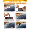 LUMENIX 4PC Magnetic Mounting Mount Pads for Cars Pickup Trucks
