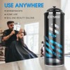 STYLANCE Barber Disinfecting Jar, Glass Disinfectant Container with Removable Basket,