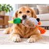 Plush Squeaky Duck Dog Toy for Interactive Play – Soft