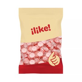 iLike! Cinnamon Starlight Mints Hard Candy, Individually Wrapped, 24-Ounce Pack