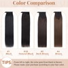 TESS Ponytail Extensions, Real Hair, 40 cm Long, 80 g,