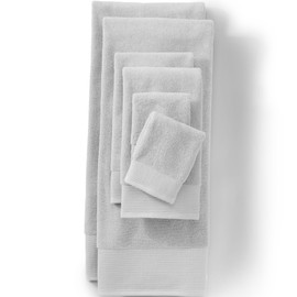 Lands' End Turkish Luxe Towel Pewter Bath Towel Set