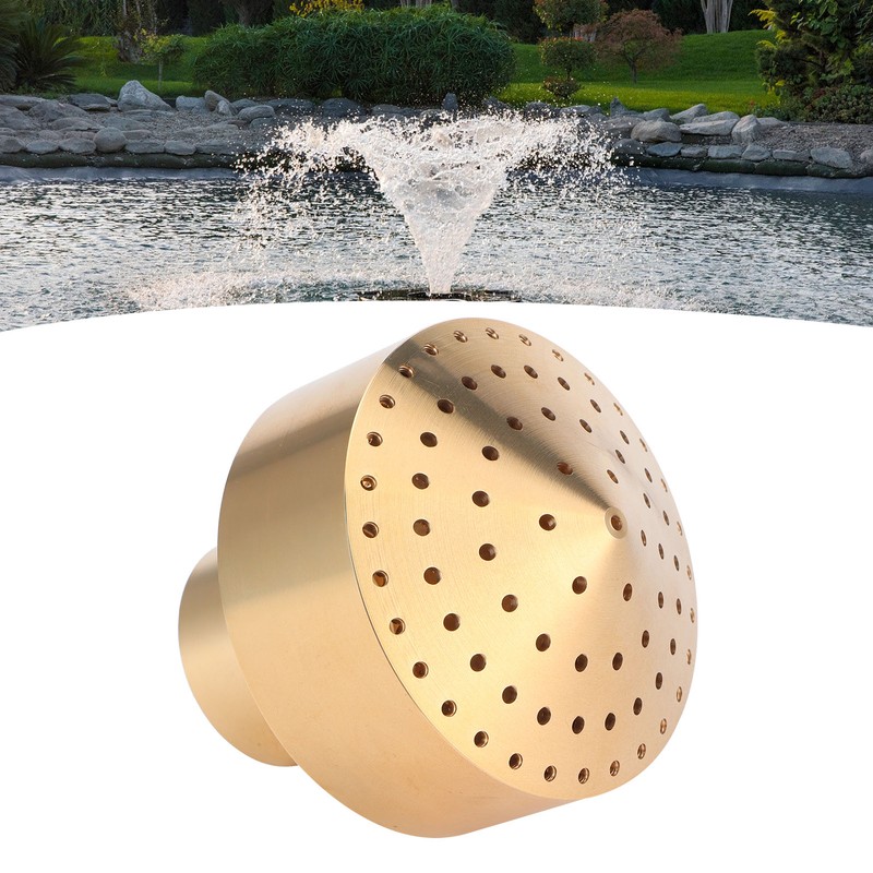Female Thread Brass Fountain Nozzle Spray Head Sprinkler for Landscape