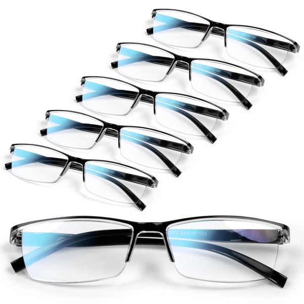 Gaoye 6 pack Executive Style Reading Glasses Men - Durable