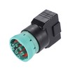 A ABSOPRO Type 2 OBD2 Male 9 Pin J1939 to
