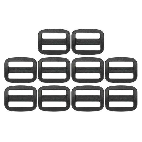 PATIKIL 45mm / 1-3/4 Inch Tri-Glide Slide Buckles, 10 Pack