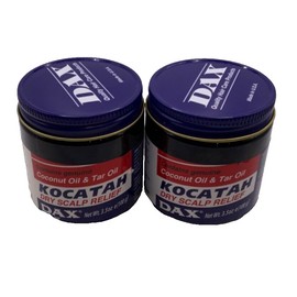 DAX (2 Pack) Dax Kocatah Contains Genuine Coconut Oil & Tar Oil 3.5oz