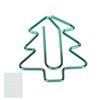 100Pcs Paper Clips Cute Unique Tree Shape Electroplating Process Lightweight