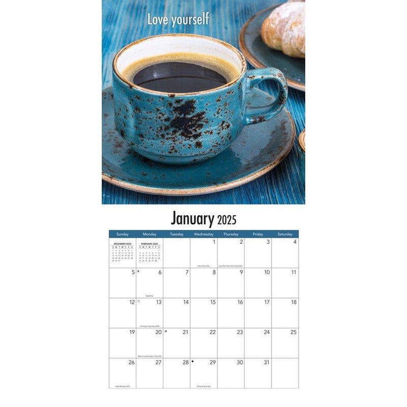 Turner Licensing, Coffee Special Value 2025 Mini Wall Calendar
