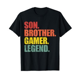 Son Brother Gamer Legend T-Shirt