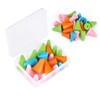 20 PCS Knitting Needles Point Protectors/Stoppers with Plastic Box, Include