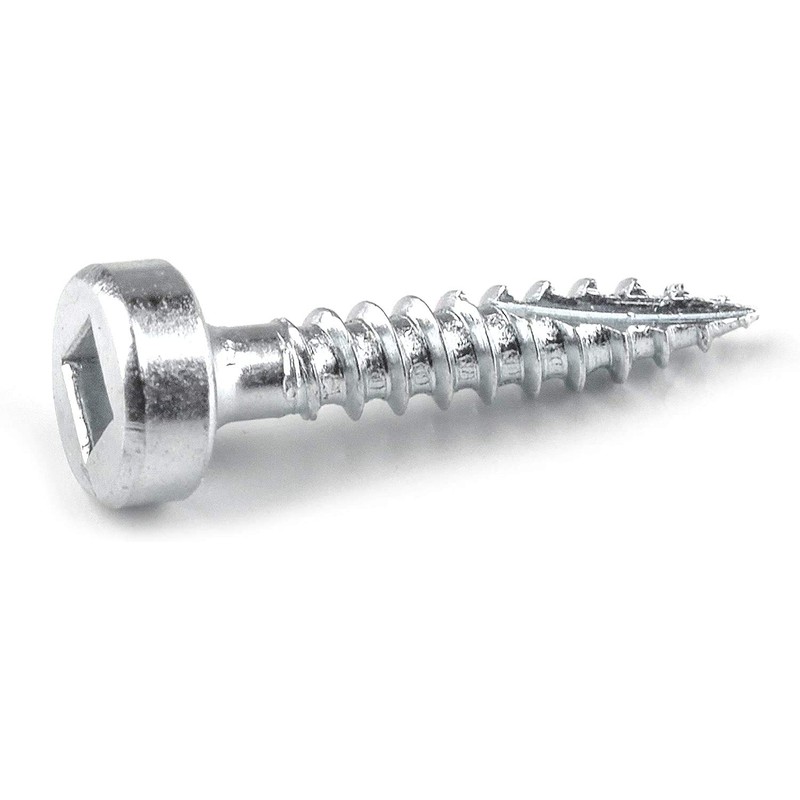 KREG High Quality Zinc Screws 19mm Screw Length, Fine Thread,