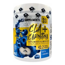 Suplemento Cla Carnitina 333gr Servicios Supplements Sabor Mora Azul