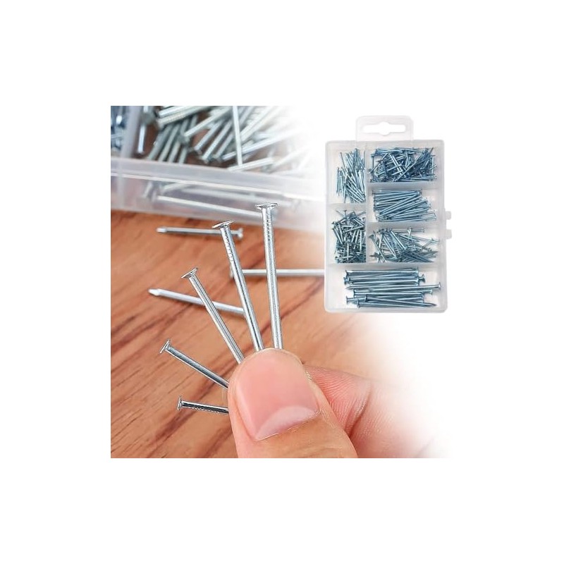 Flat Head Nails Assorted Picture Hanging Fencing Hardware Nail Assortment