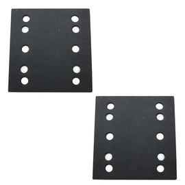 MaxLLTo Replacement 2/PK 14-67-0275 1/4 Sheet Sanding Pad with 6 Holes for Ridgid 200202538 6020-21-(B18B) R2501 for Superior Pads for Abrasives SPD19