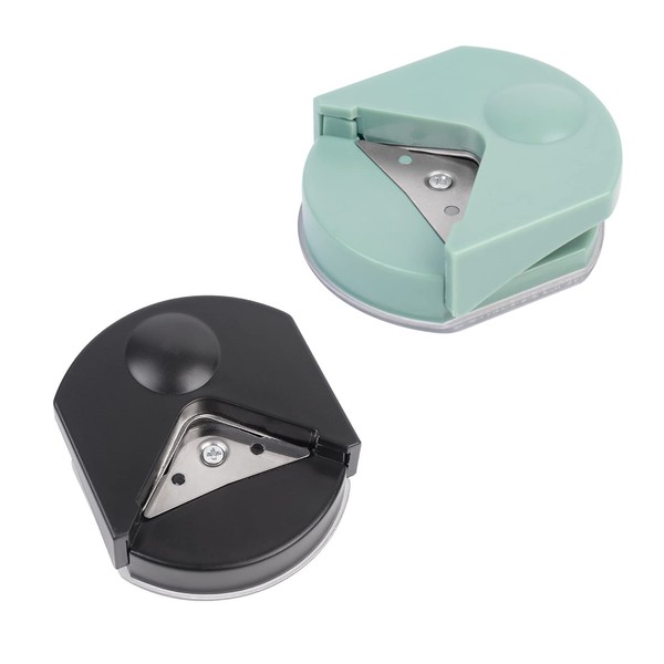 YUENTOEN 2Pcs Paper Corner Rounder, 4mm Corner Cutter Punch Tool