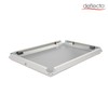 Deflecto A4 Snap Frame - Lockable Silver Aluminium Clip Frame