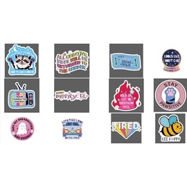 12 Pcs Nurse Funny Badge Reel Retractable Accessories Bulk Healthcare Cute Nursing Badge Holder Medical Bee Happy Dog Cat Fun Badge Clip LPN RN CNA Social Worker Doctor ID Card Gifts