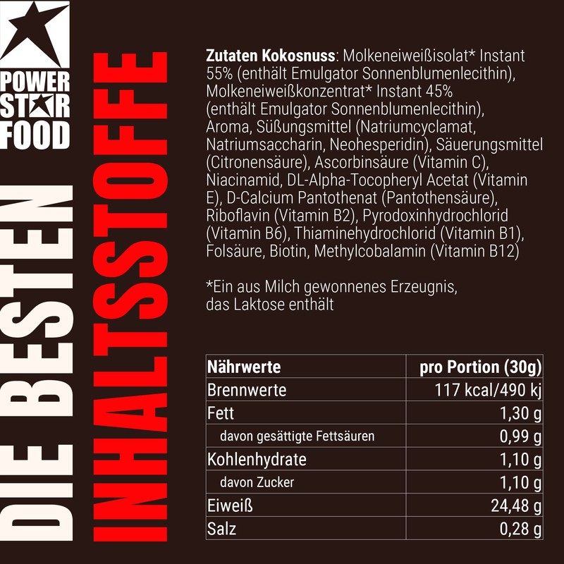 Powerstar Premium Whey 90 | 90% Protein I.Tr | Whey
