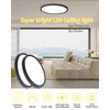 Flush Mount Led Ceiling Light,Round 12 Inch 24w 2520lm led