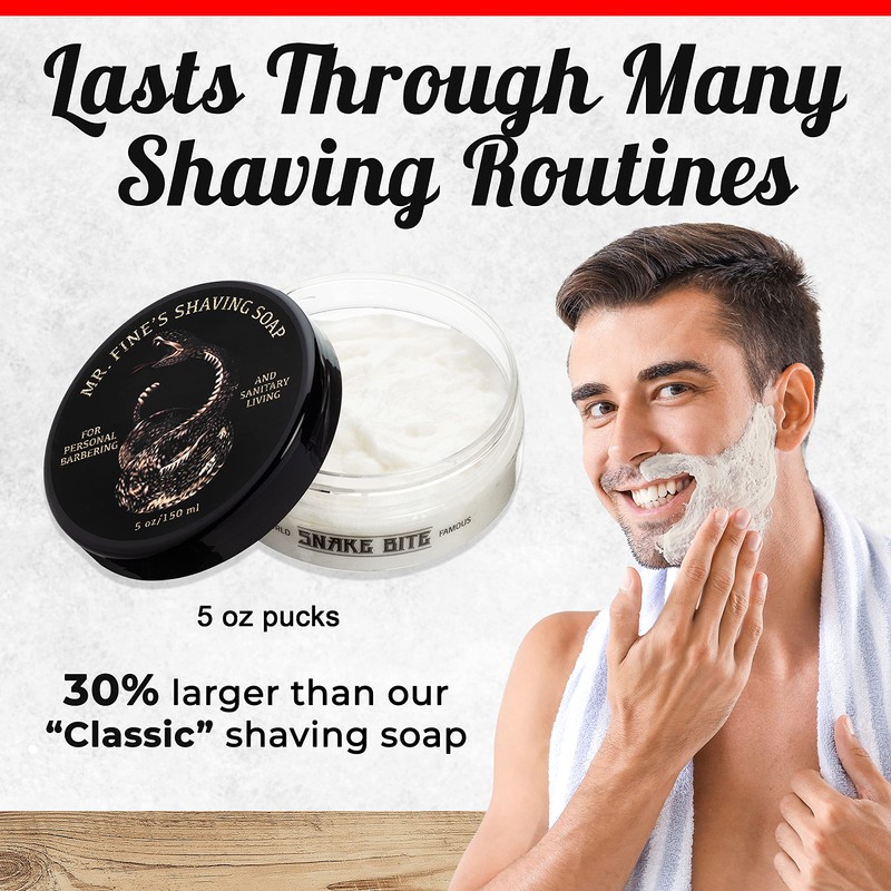 Fine Accoutrements Snake Bite Shaving Soap 150ml