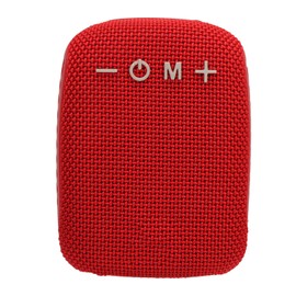 VBESTLIFE Portable Bluetooth Speaker for Bike, Waterproof Bicycle Bluetooth Speaker with Bike Mount, Support Memory Card, FM Radio, for Riding, Hiking and (Red)