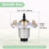 ranwin 109-6917 Deck Spindle Assembly for 48"/52"/60"/66"/72" Deck, Compatible with