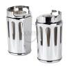 Unbranded Chrome Front Fork Boot Slider Covers Cow Bell For